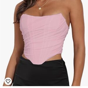 Pink Corset Top